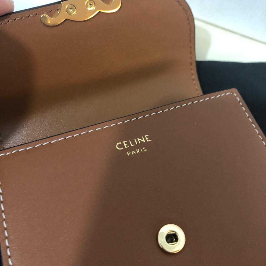 CELINE セリーヌ スモールウォレット トリオンフ