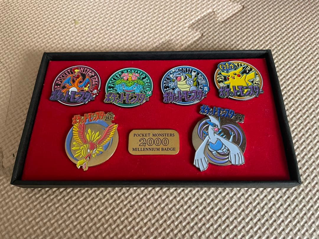 ポケットモンスター ミレニアムバッジ 6個セット