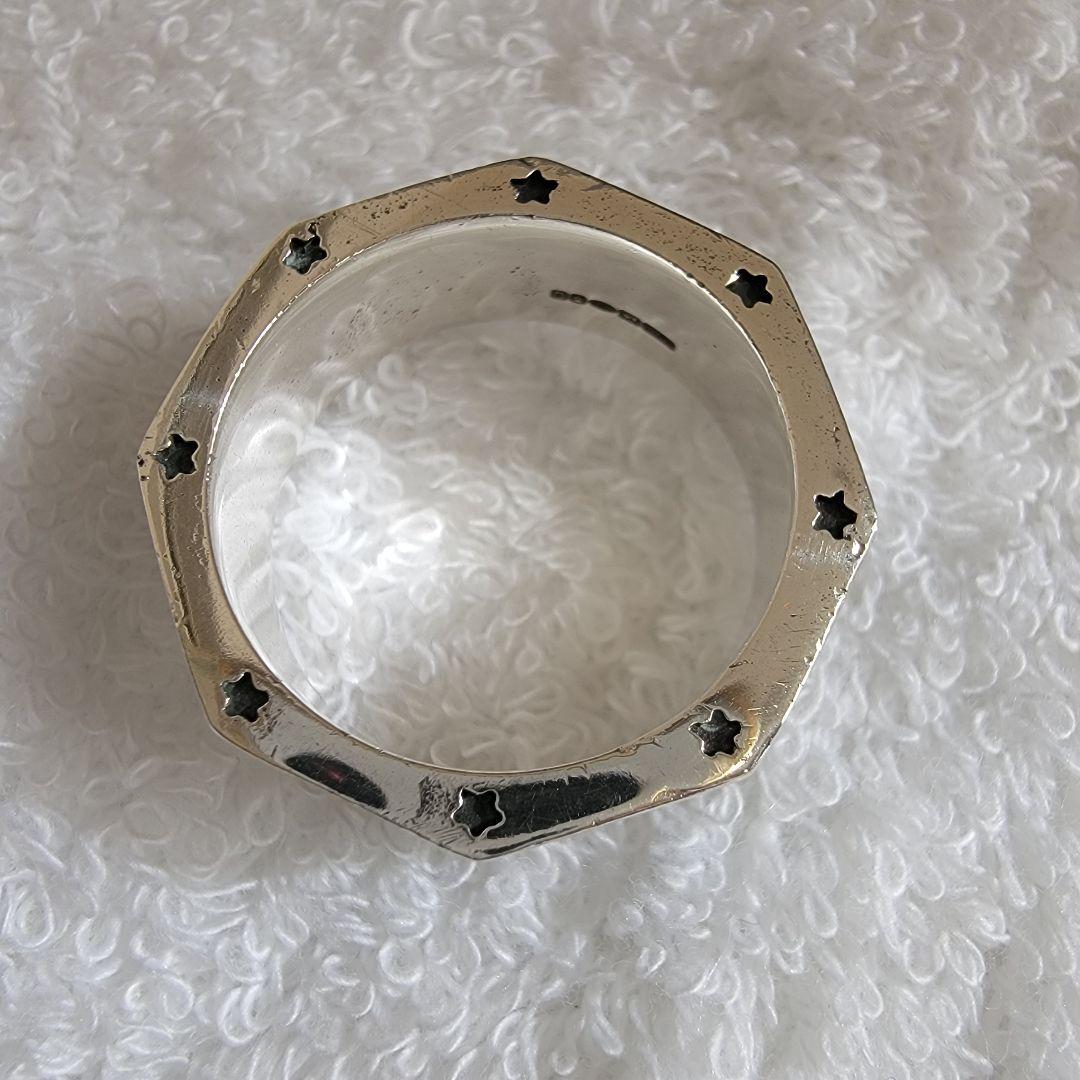 Hide + A&G 八角リング シルバー925 指輪 22号