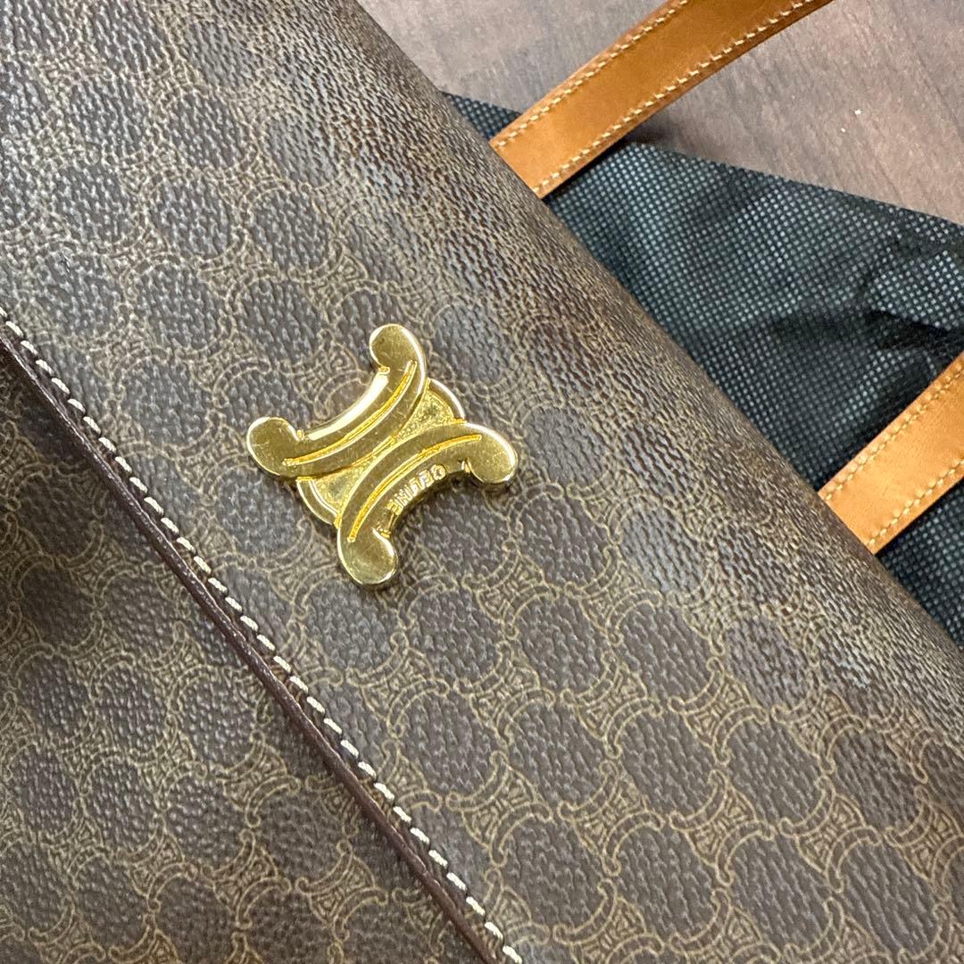 セリーヌ MC1412 トリオンフ マカダム 90s 箱・鑑定書付き 美品