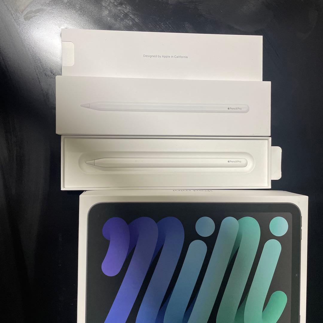 iPad mini 第7世代 256GBWiFi+セルラー Pencil pro