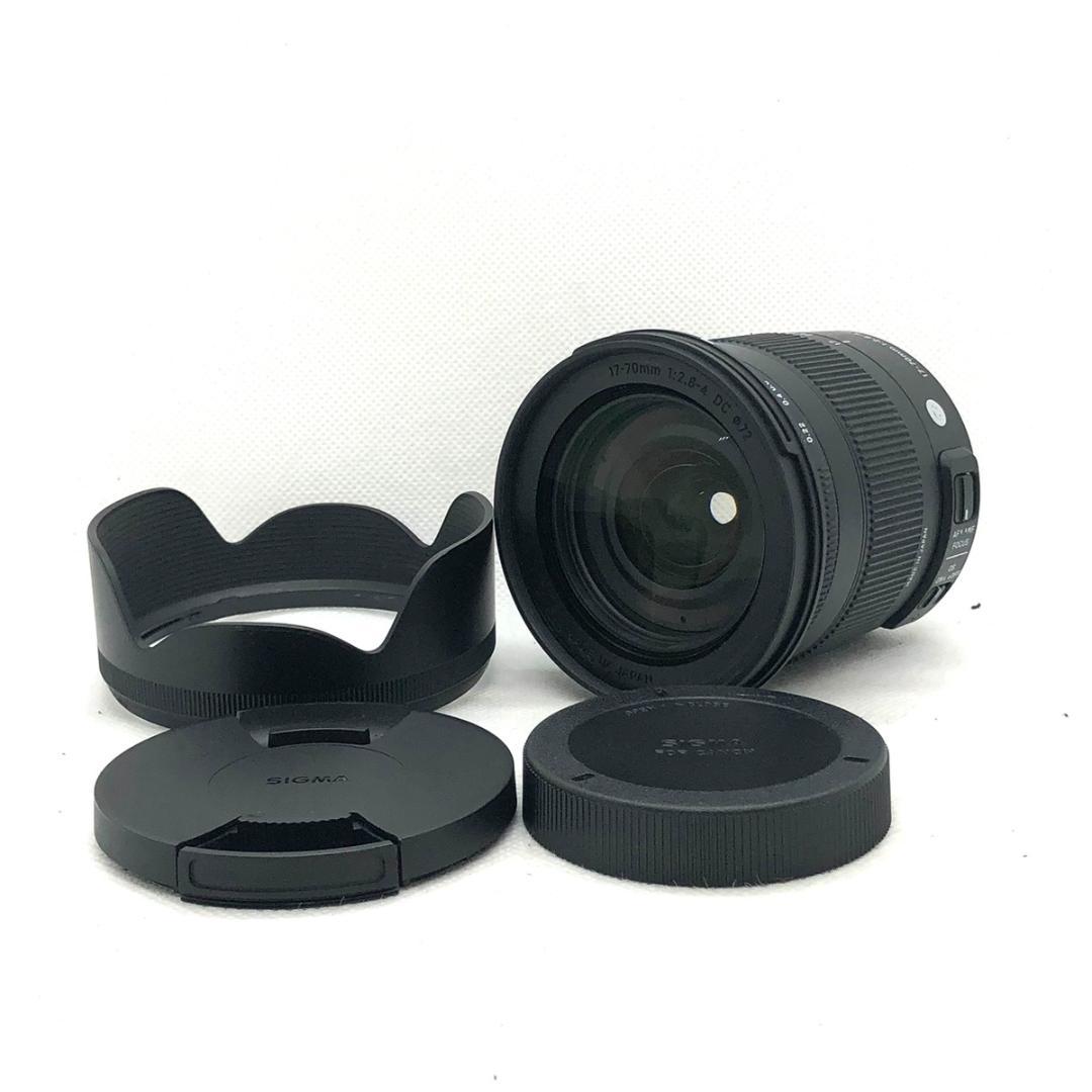 【C7112】美品 SIGMA Canon 17-70mm F2.8-4 DC