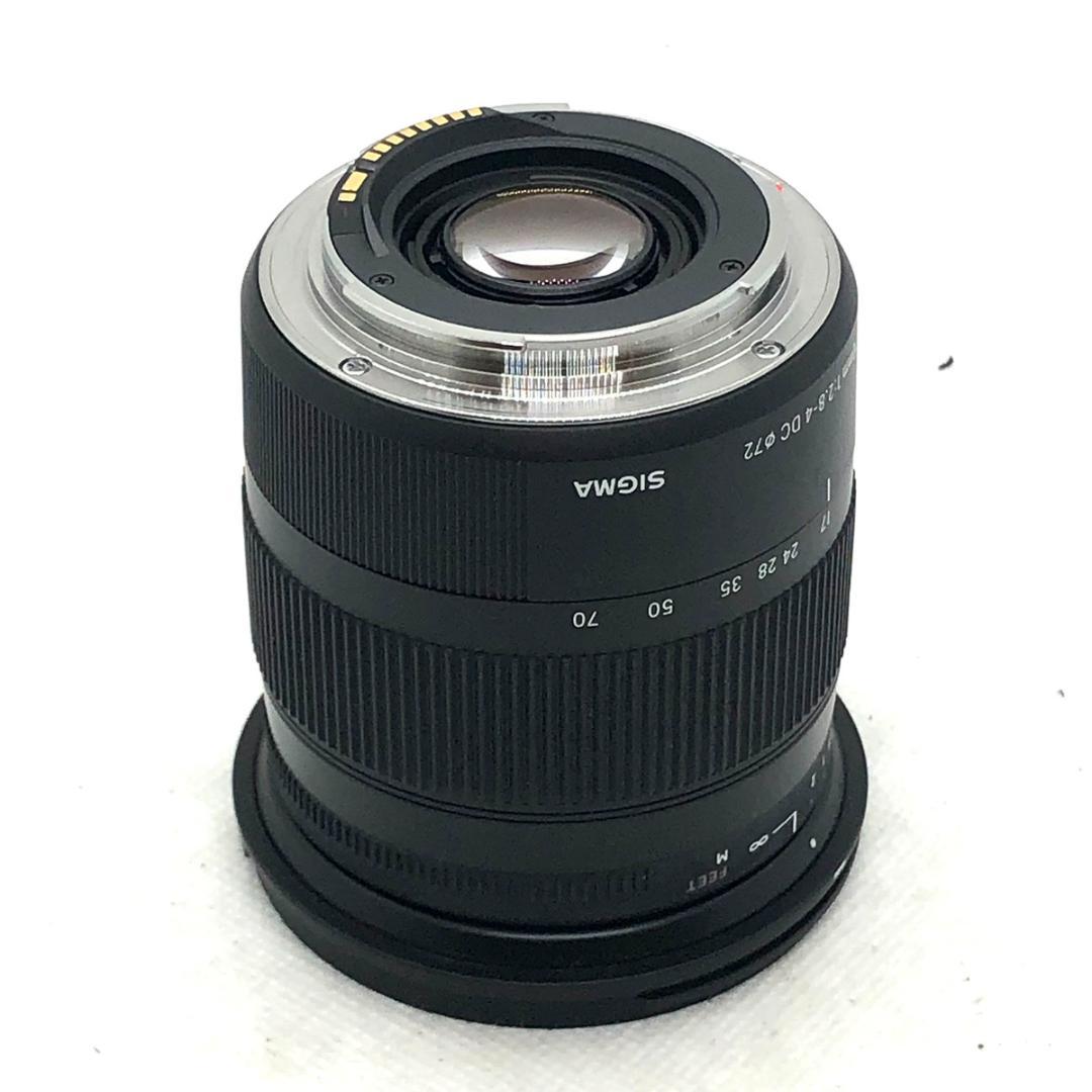 【C7112】美品 SIGMA Canon 17-70mm F2.8-4 DC
