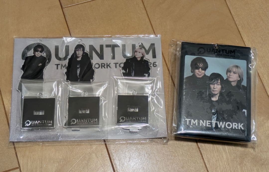 TM NETWORK アクスタキーホルダー パス風ステッカー ホルダーセット