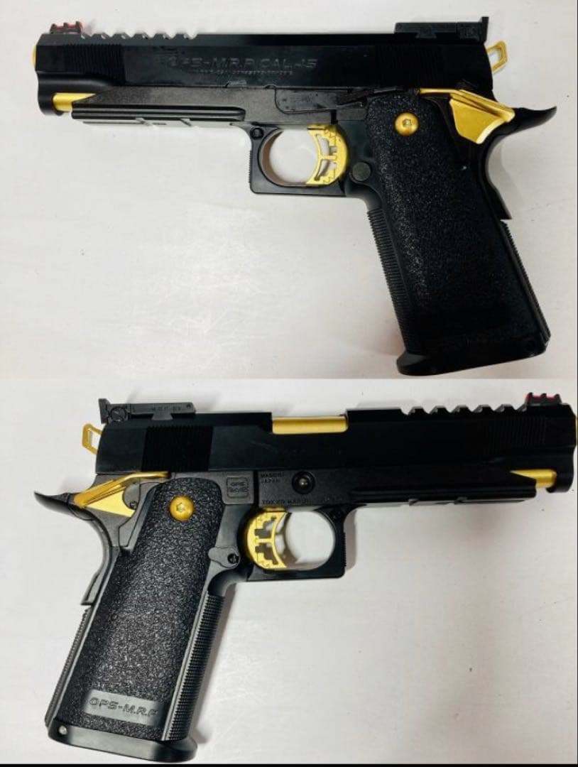 超美品　東京マルイ ハイキャパ 5.1 ゴールドマッチ