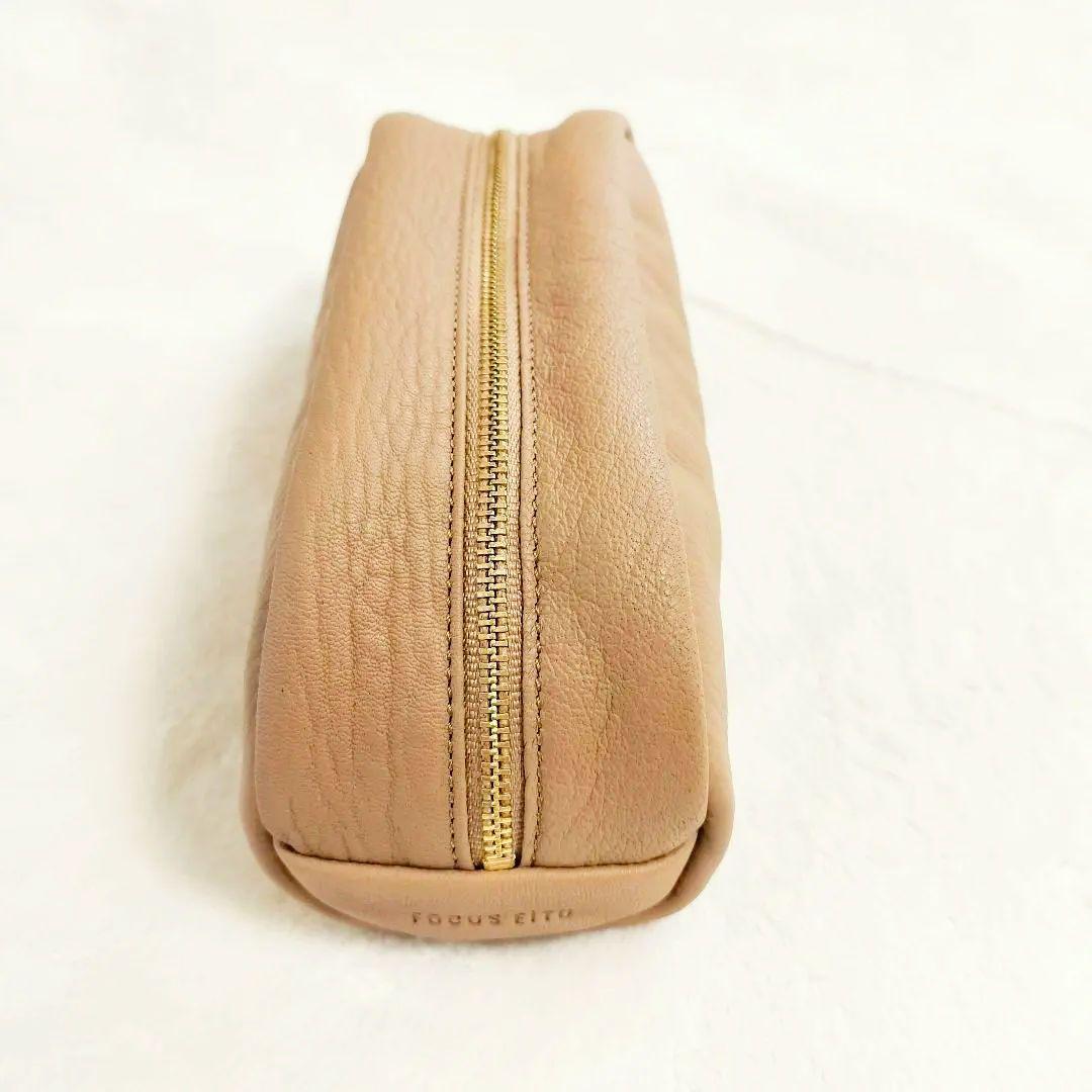 新品★FOCUS EITO ペンケース ジビエレザー ヘーゼル 完売品