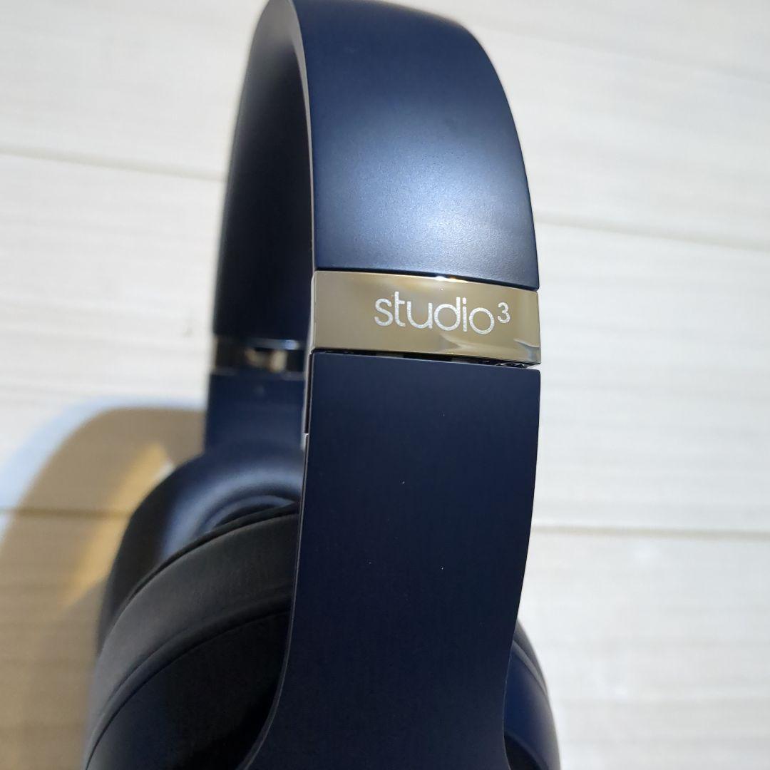 Beats Studio3 ワイヤレスヘッドホン ネイビー