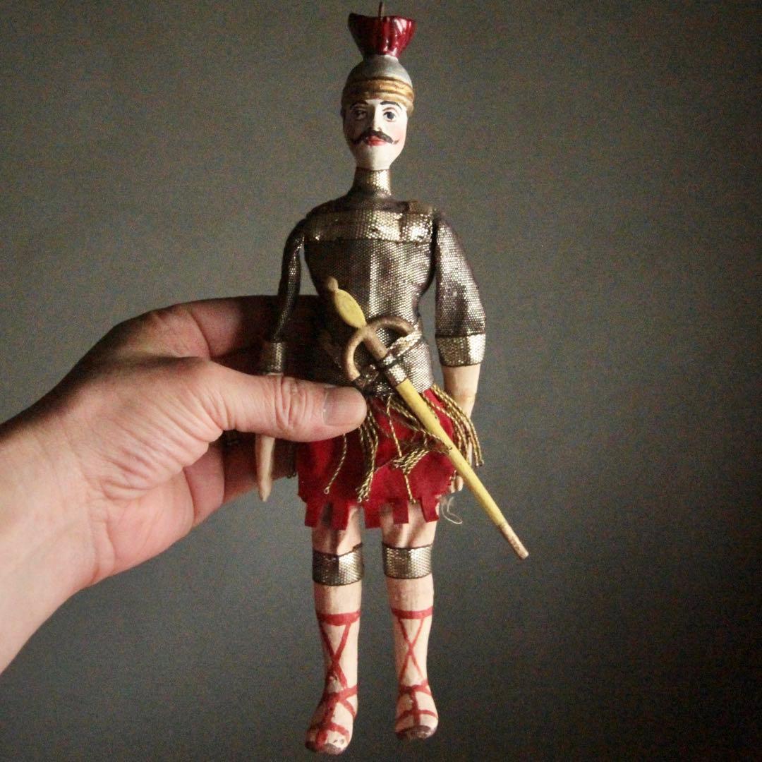 古い 操り人形 チェコ？ マリオネット 古道具 アンティーク