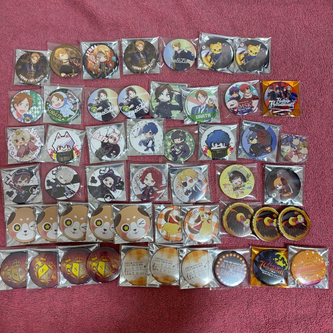 あほの坂田　となりの坂田　浦島坂田船　缶バッジ　クリアファイル　まとめ売り