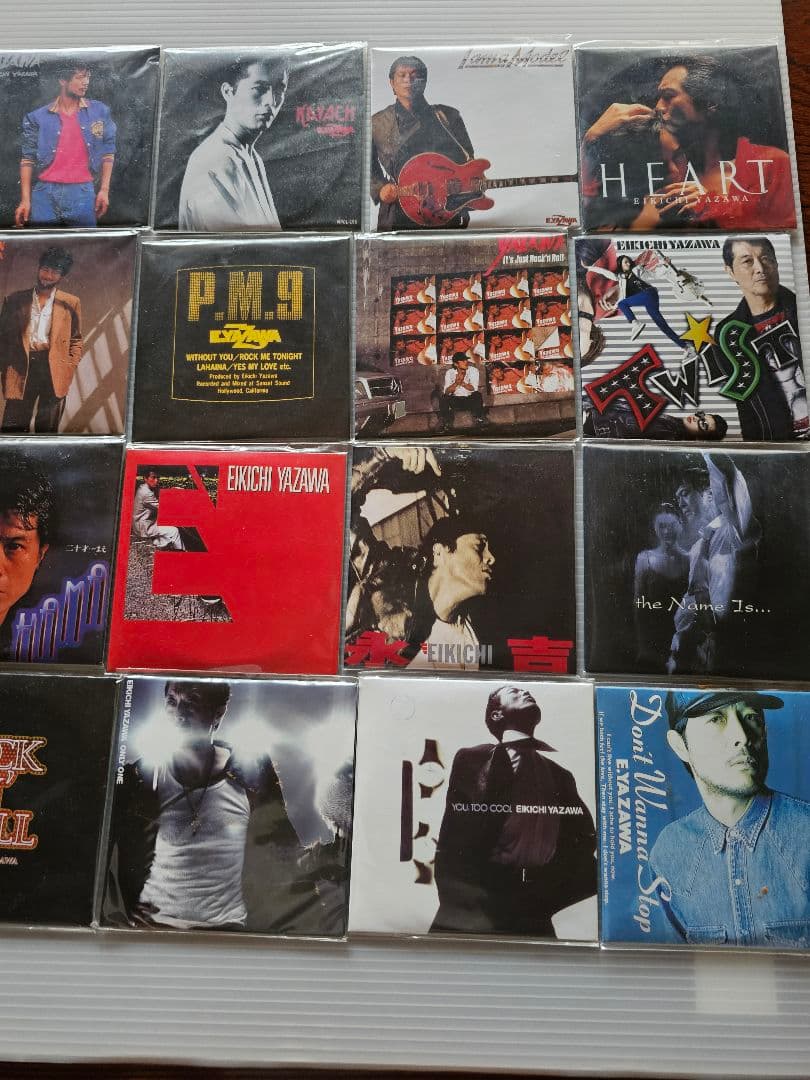 ★矢沢永吉★　レコードコースター32枚