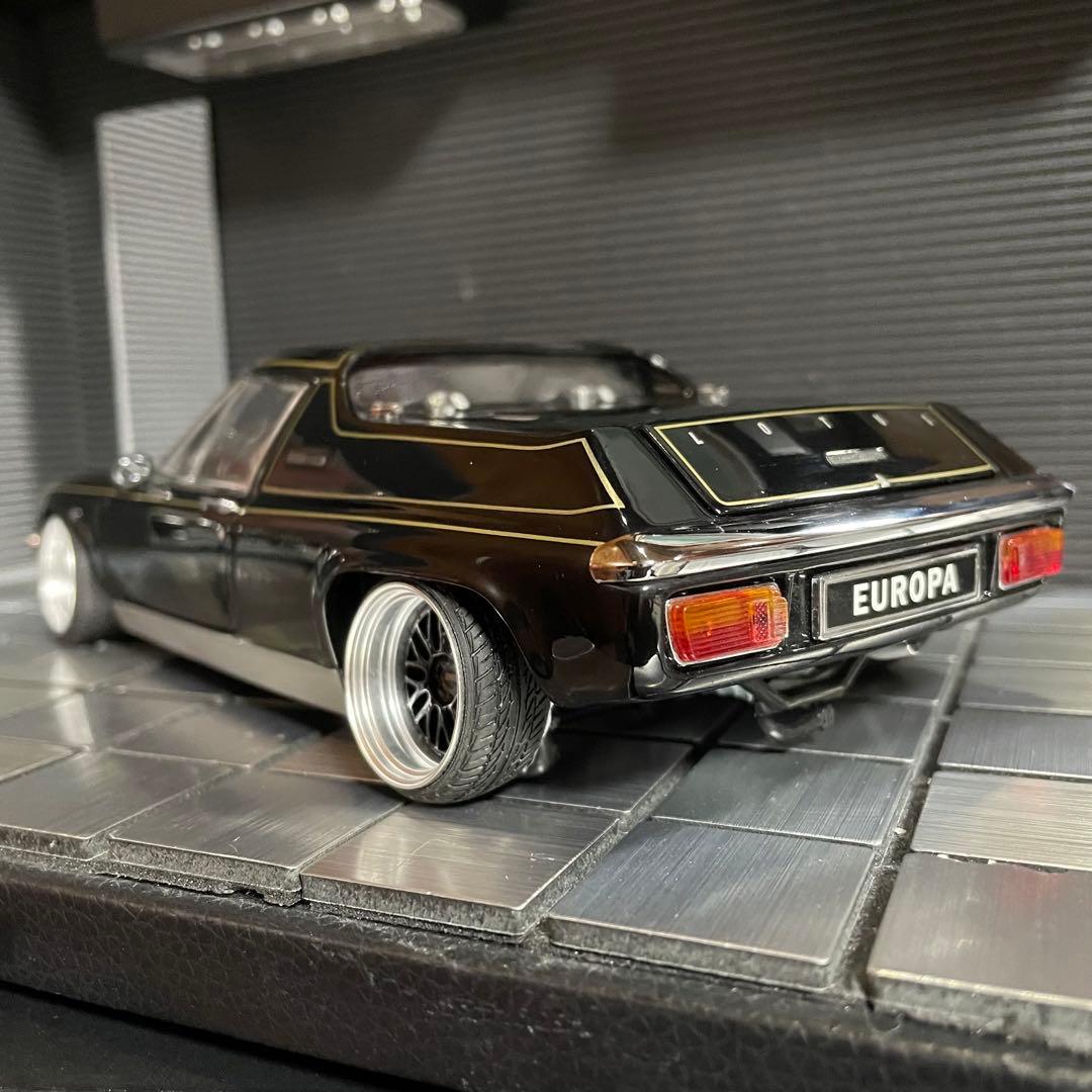 絶版 美品 京商 1/18ロータスヨーロッパスペシャル（カスタム仕様）