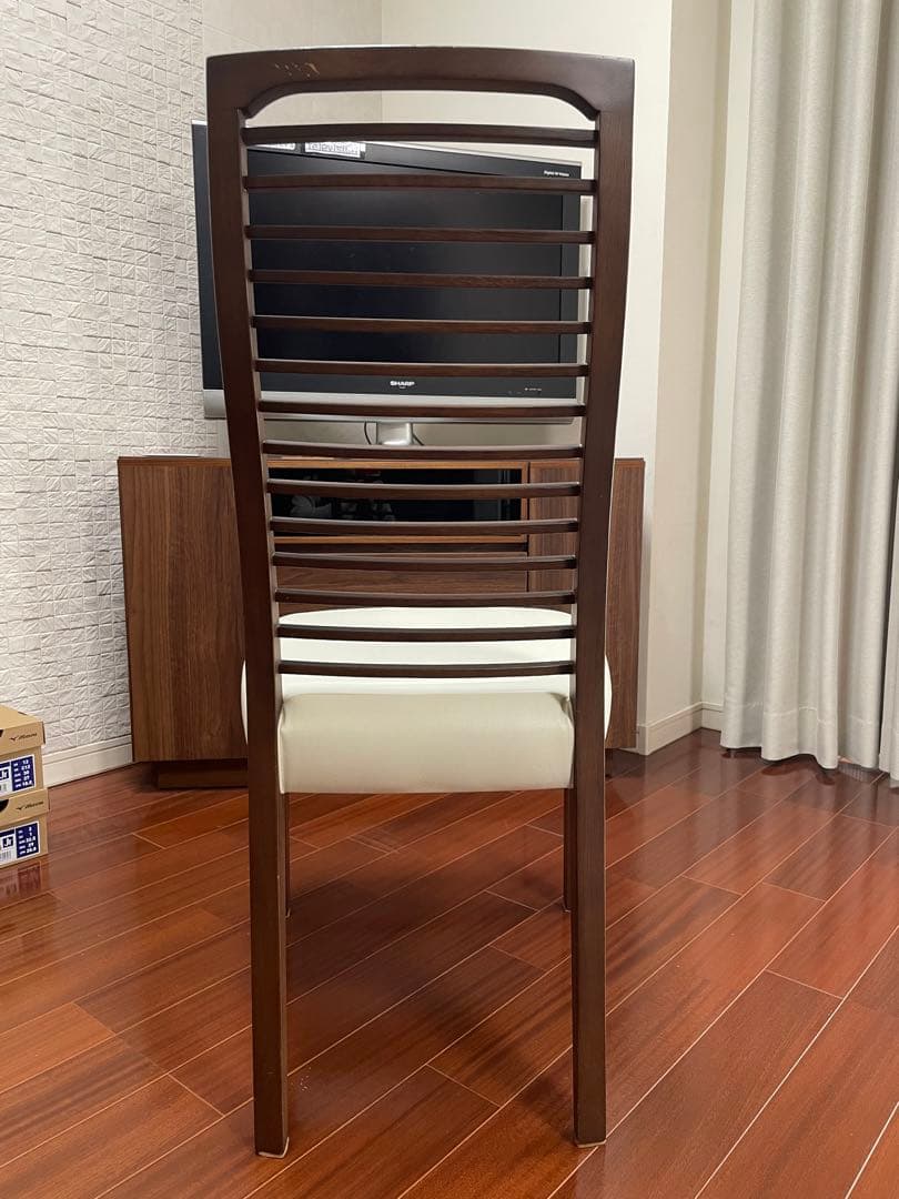 【伊勢原様】ホワイト天板ダイニングテーブルセット