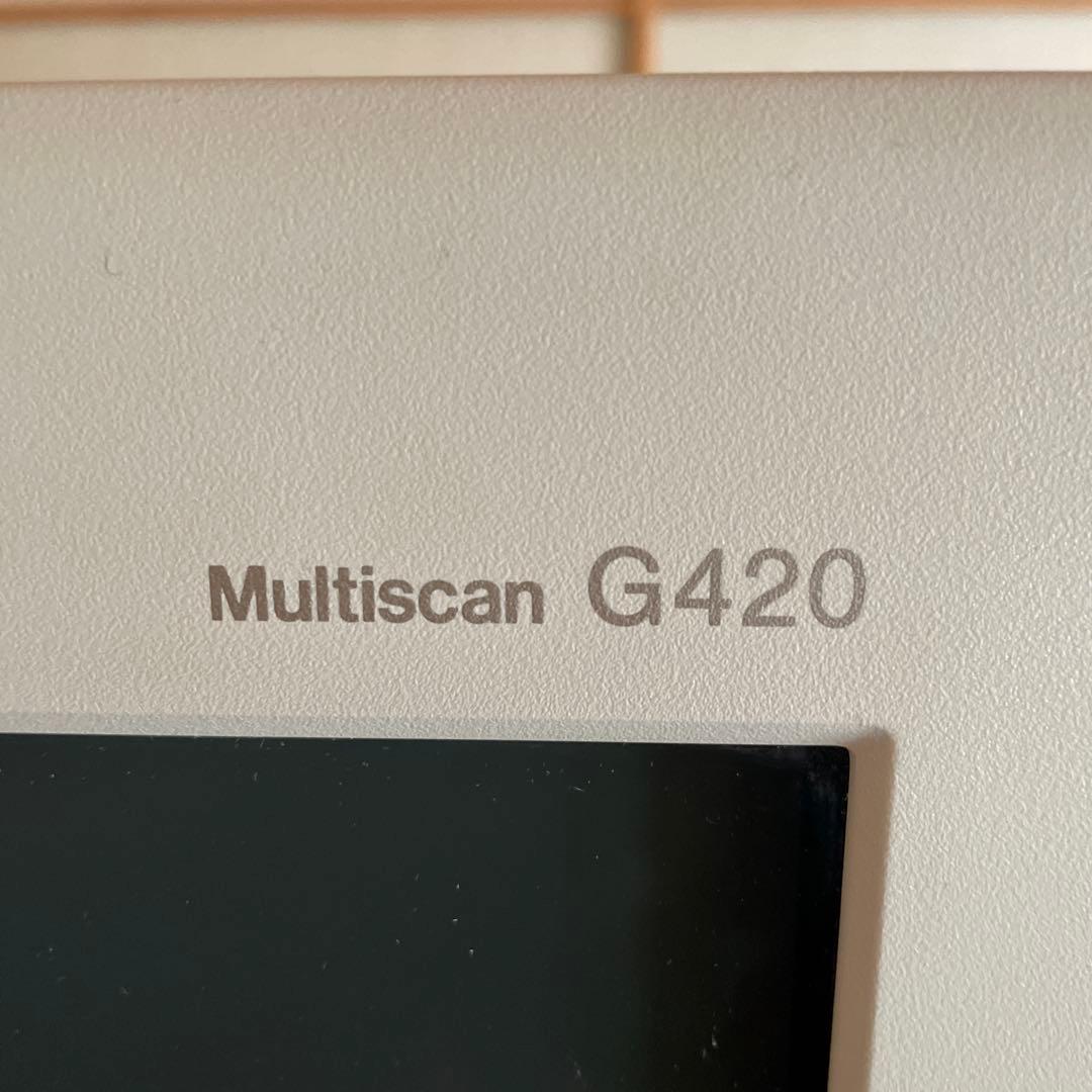 SONY 平面ブラウン管搭載19型トリニトロン　ディスプレイCPD-G420