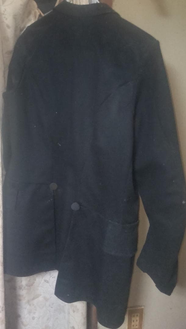 アンティーク　フランス　フロック・コート　サックコート　France　19世紀