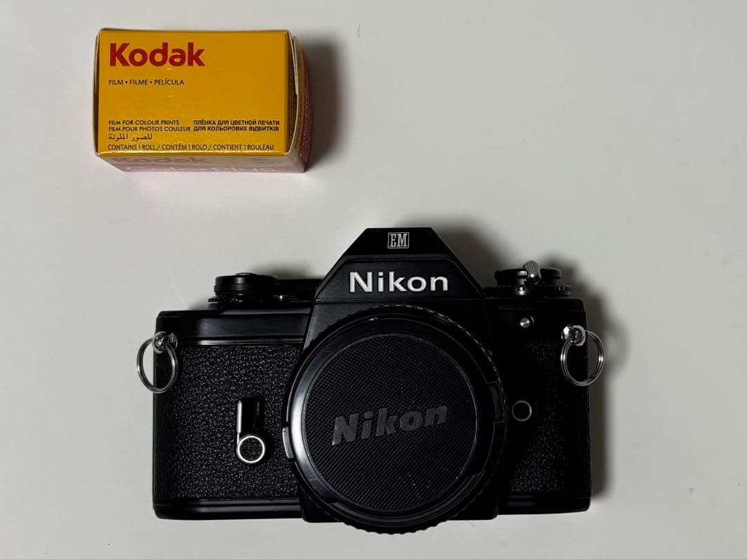 Nikon EM+LENS SERIES E 50f1.8+Kodakフィルム