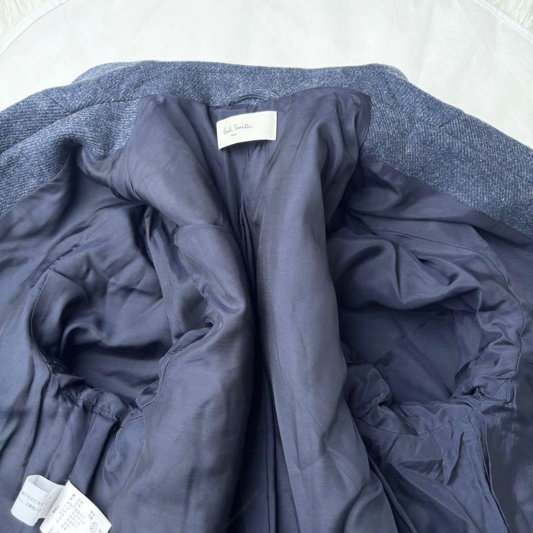 ポールスミス ダウンコート チェスターコート　キルティング 異素材 軽量