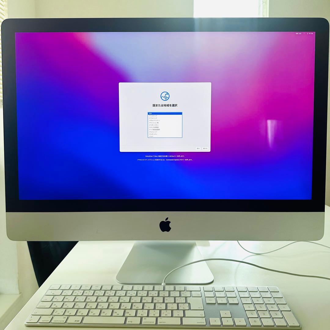 Macデスクトップ Apple iMac27-inch Retina 5K Late2015 2TB