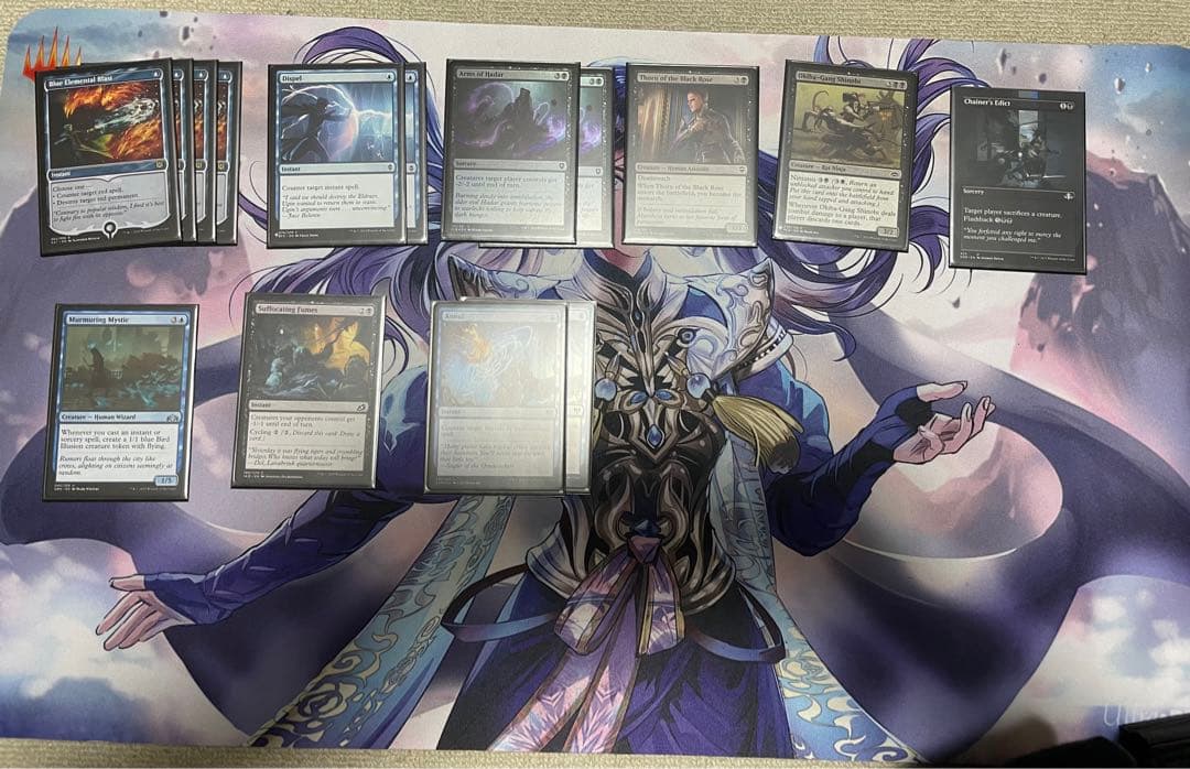 MTG　パウパー　デッキ　青黒クロックパーミッション