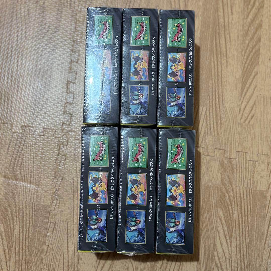 ポケモンカードゲーム MEGAドリームex 　新品未開封シュリンク付き6box