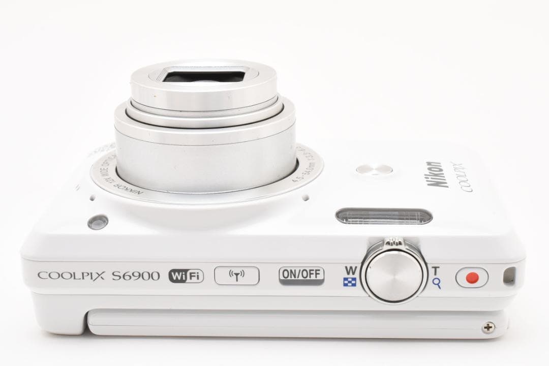 【極美品】NIkon COOPIX S6900 ホワイト　動作OK