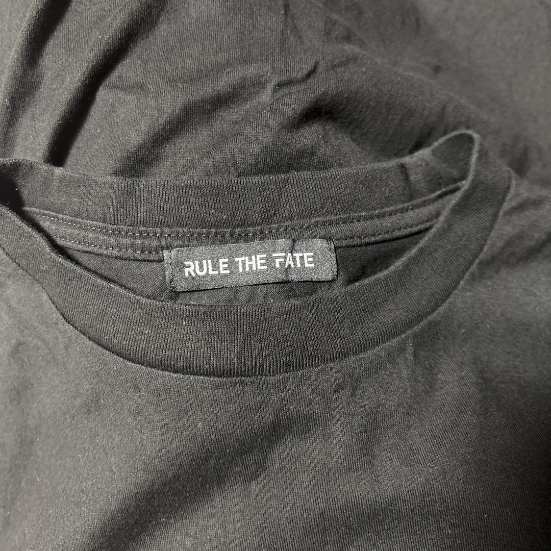 値下げ マイファスHiro RULE THE FATE ロンT Rリボンブラック