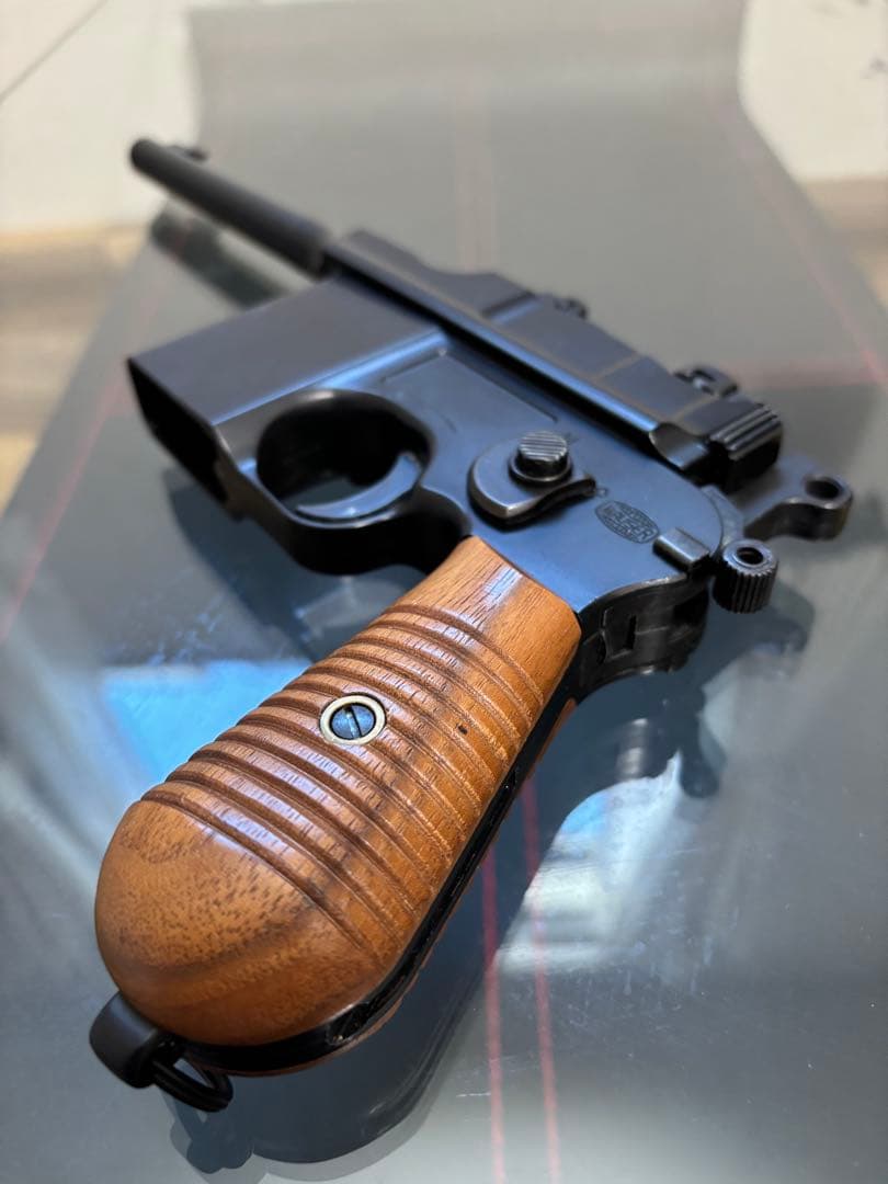 【おまけ付】マルシン MAUSER M712 木製グリップ8mm ガスブロ