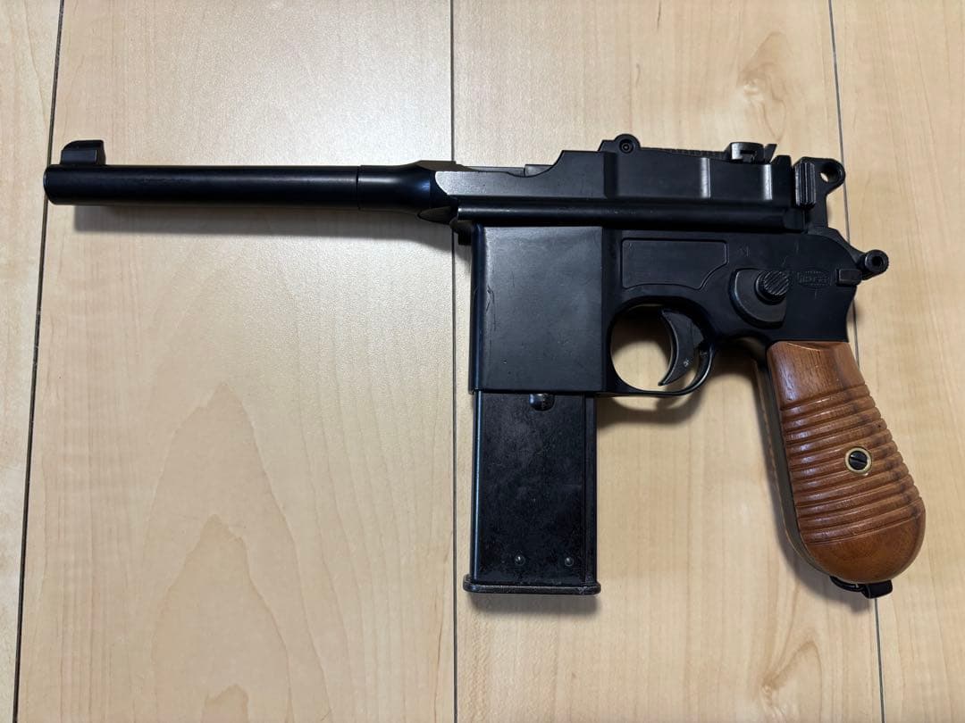 【おまけ付】マルシン MAUSER M712 木製グリップ8mm ガスブロ