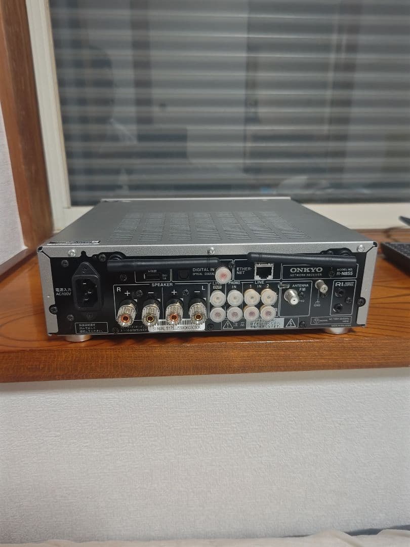 ONKYO R-N855 ネットワークレシーバー アンプ