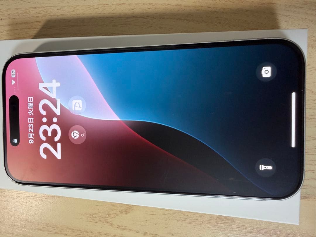 iPhone16 SIMフリー Apple ホワイト256GB付属品未使用