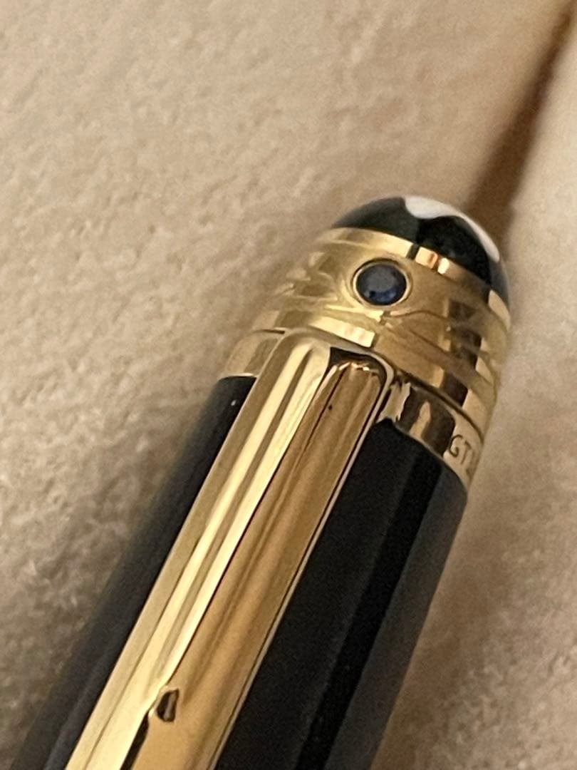 ‼️限定品‼️モンブラン ユニセフボールペン‼️サファイア‼️化粧箱サービスガイド付属