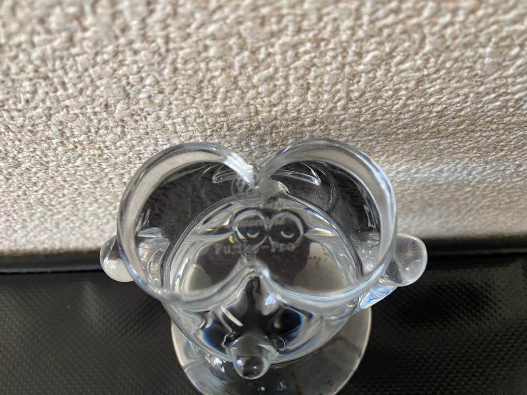 【バカラ×ドラえもん】クリスタルフィギュア 正規品 ガラス置物 インテリアに最適