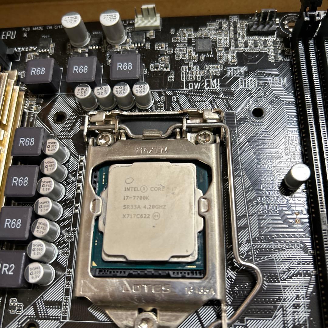 ASUS H170-PRO マザーボードCPUつき