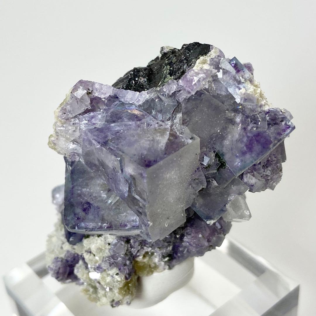 ヤオガンシャン　フローライト　クォーツ　マイカ　鉱物標本　原石　天然石　ストーン