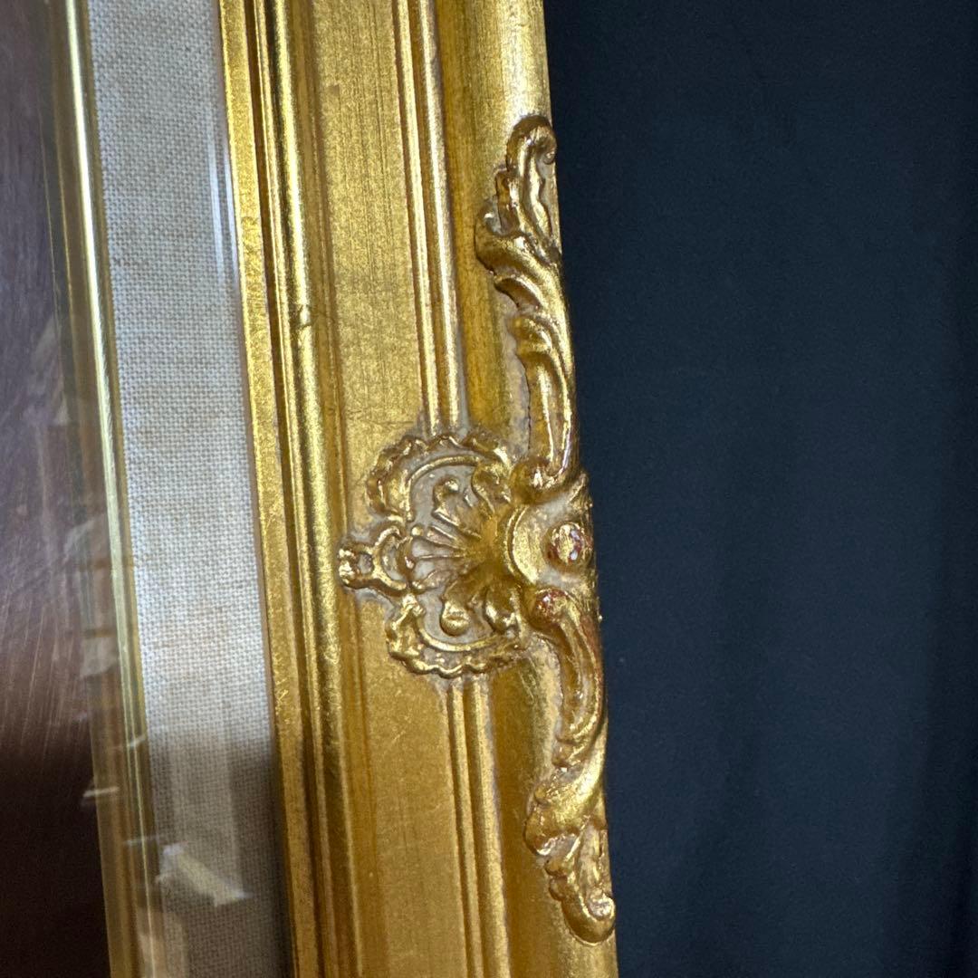 F10号　額縁　油彩額縁　油絵額縁　ガラス