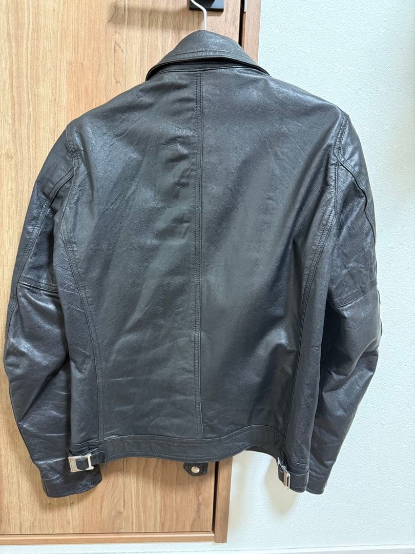 RALEIGH 666 ルイスレザー　シングルライダース XS