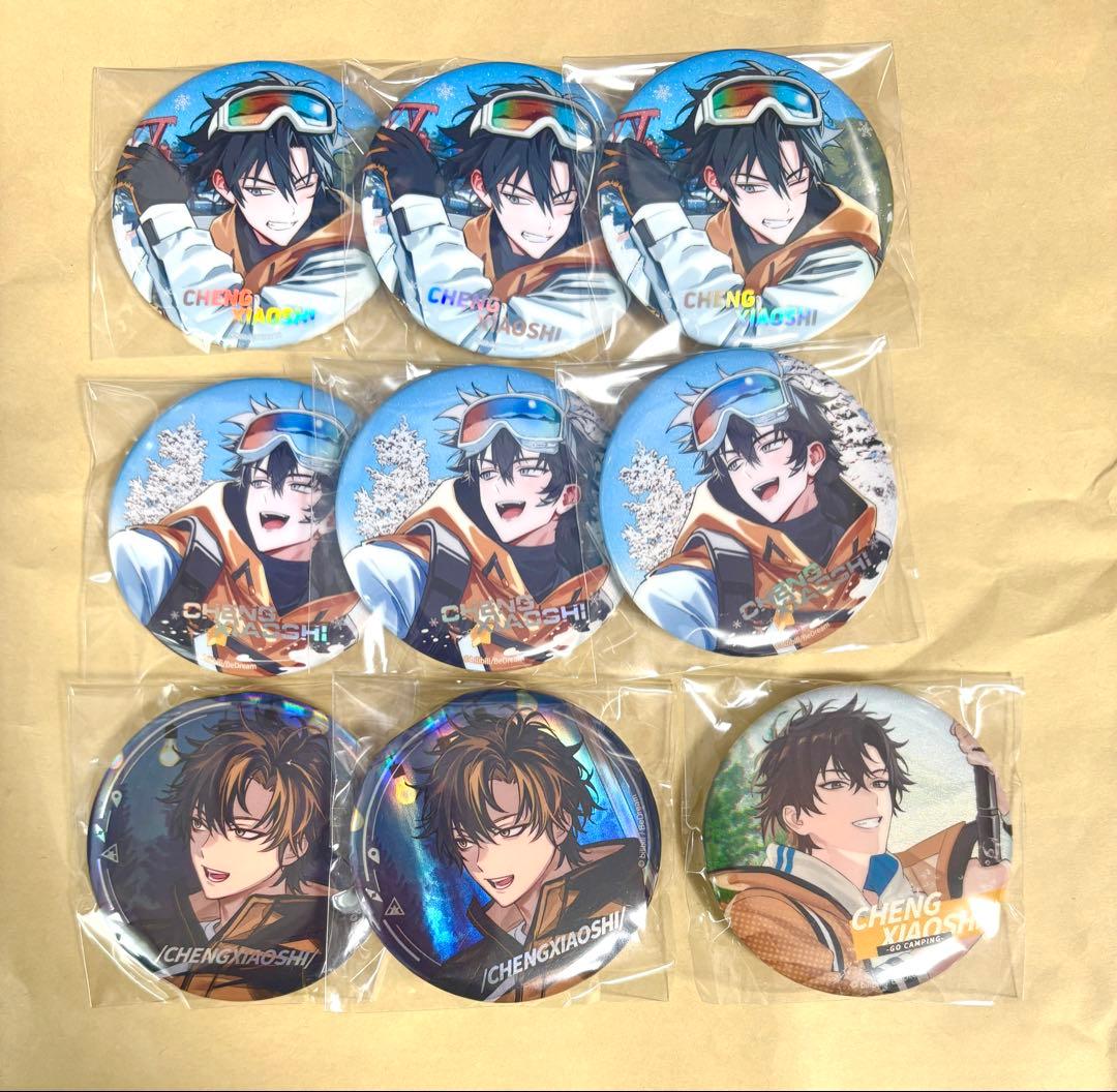 時光代理人 缶バッジ スノー 雪 スキー 夜間 OUTDOOR トキ