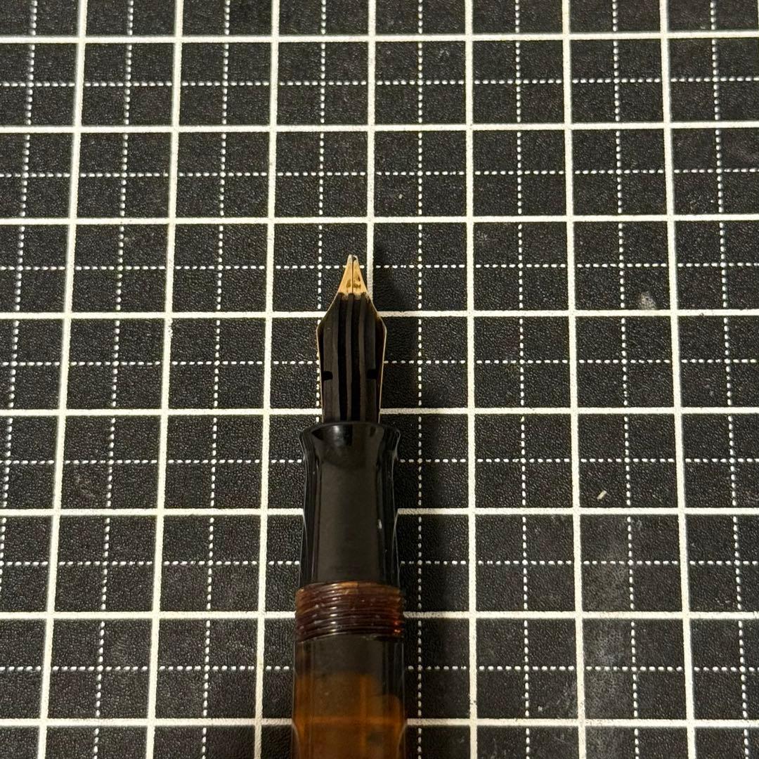 ペリカン 万年筆 130 IBIS グレーマーブル OB