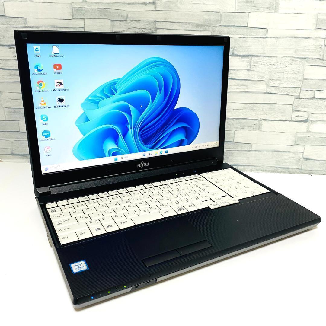 第8世代 富士通 ノートパソコン　Windows11　SSD 2018年製