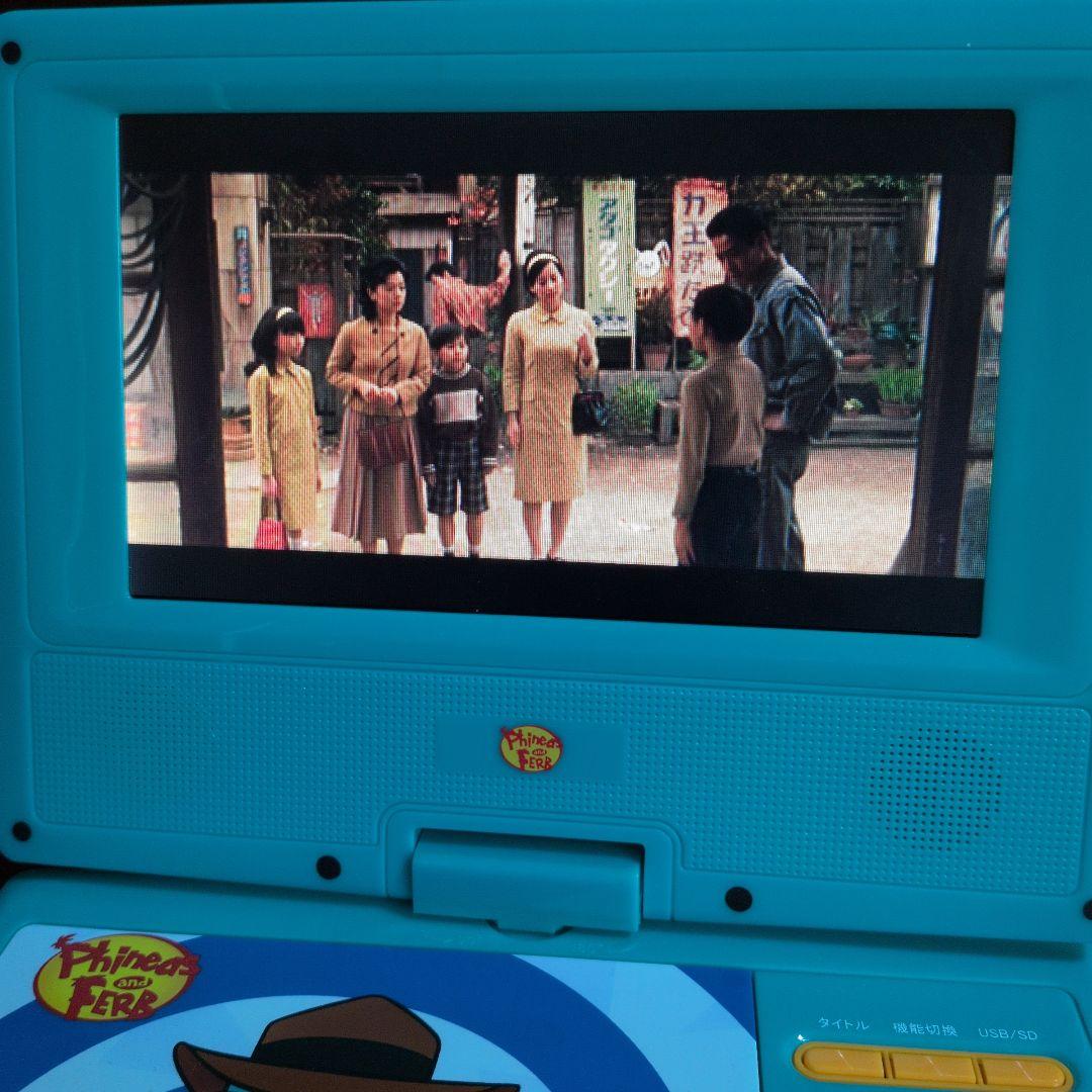 フィニアスとファーブポータブル DVD プレーヤースポンジボブワッフルメーカー