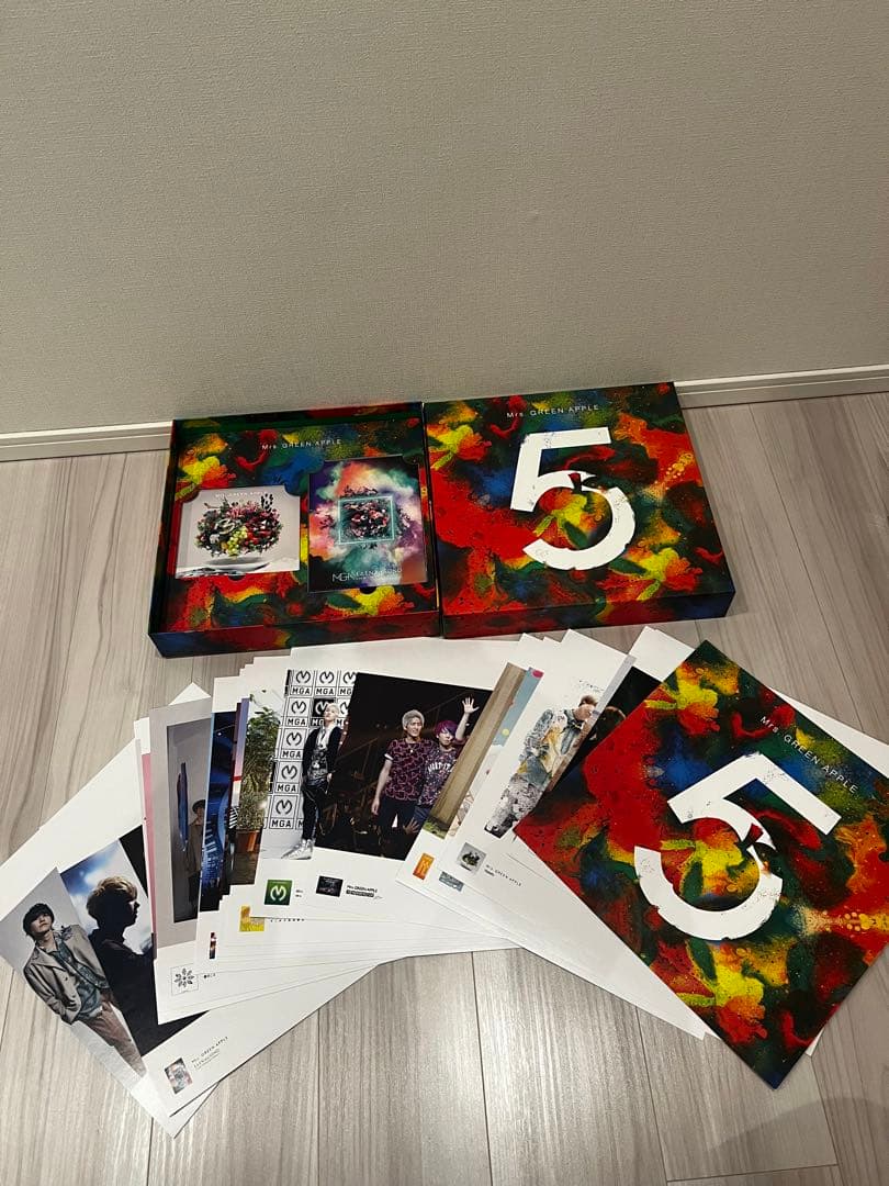 【¥7500値下げ！】【超希少】Mrs. GREEN APPLE 5 おまけ付き