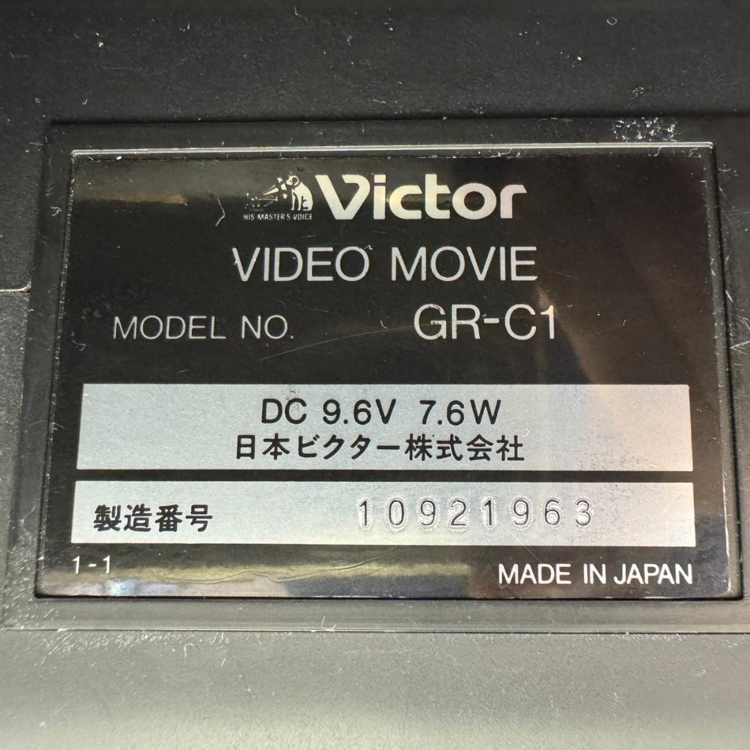 ☆ジャンク　ビクター　ビデオムービー　GR-C1　ケース付　Victor