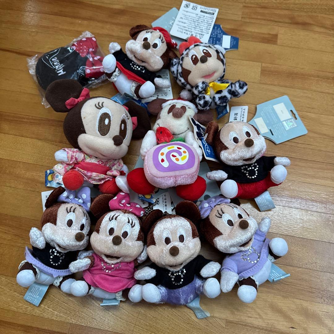 ミニーマウス ミッキーマウス　ぬいぐるみ セット