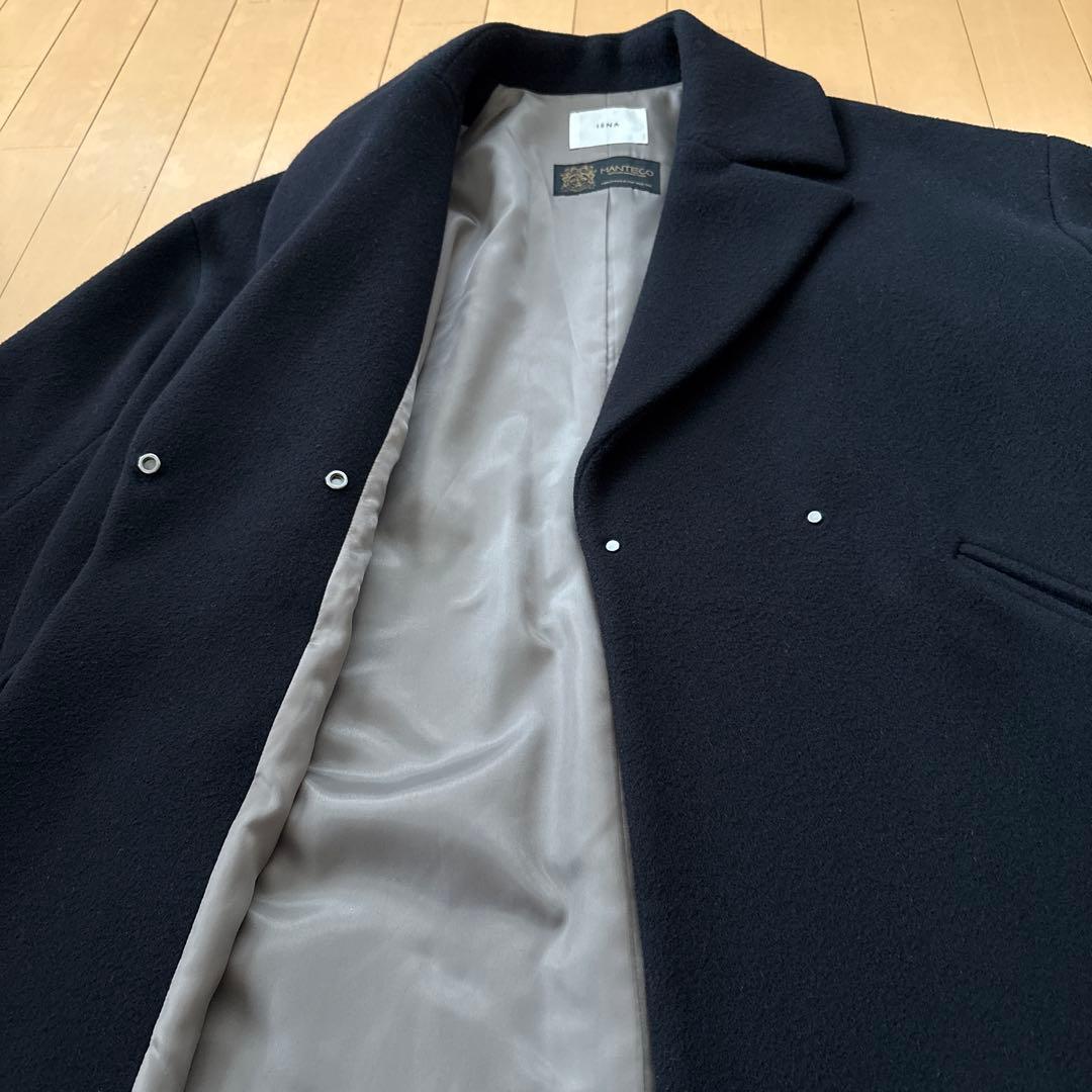 イエナMANTECO オーバーチェスターコート高級生地IENA マンテコ