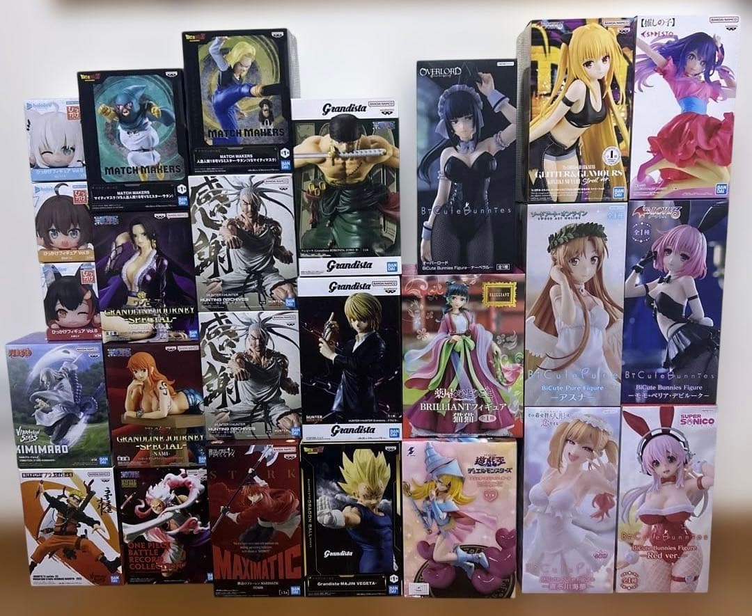 最新プライズフィギュアまとめ売り25点