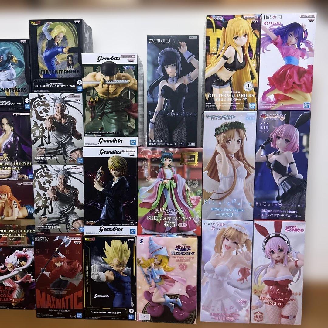 最新プライズフィギュアまとめ売り25点