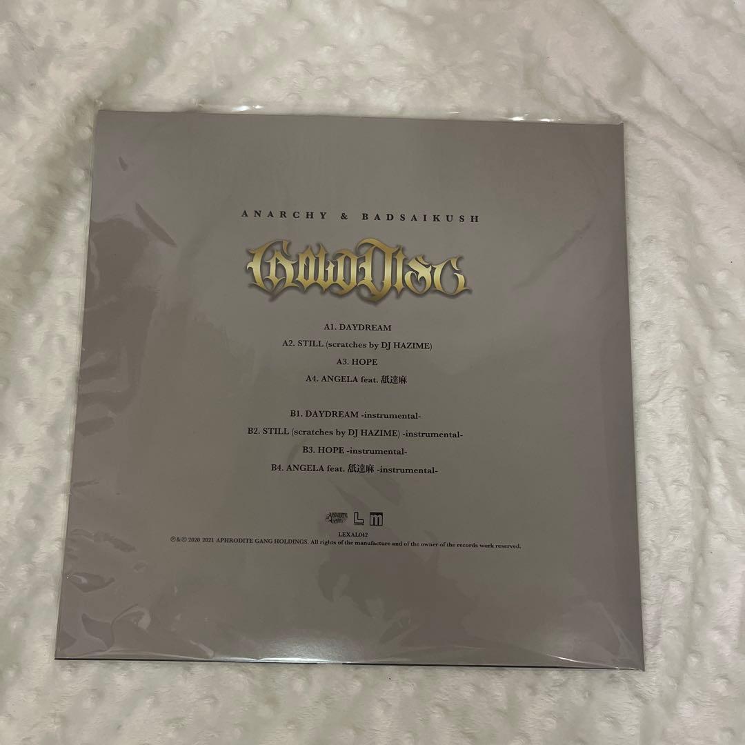 gold disc.EP.anarchy舐達磨LP レコード