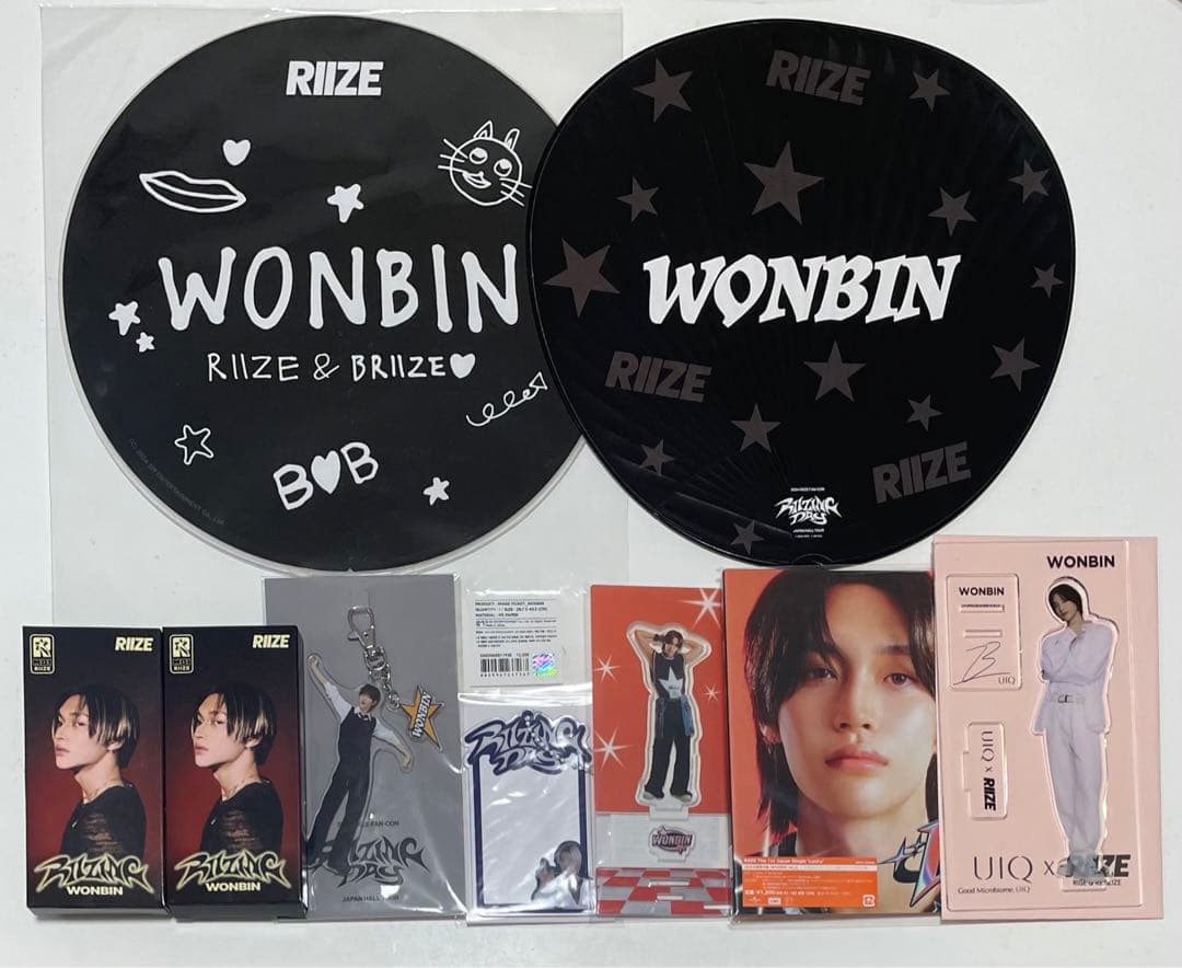 【お値下げ可】RIIZE ウォンビン グッズ トレカ 83点まとめ