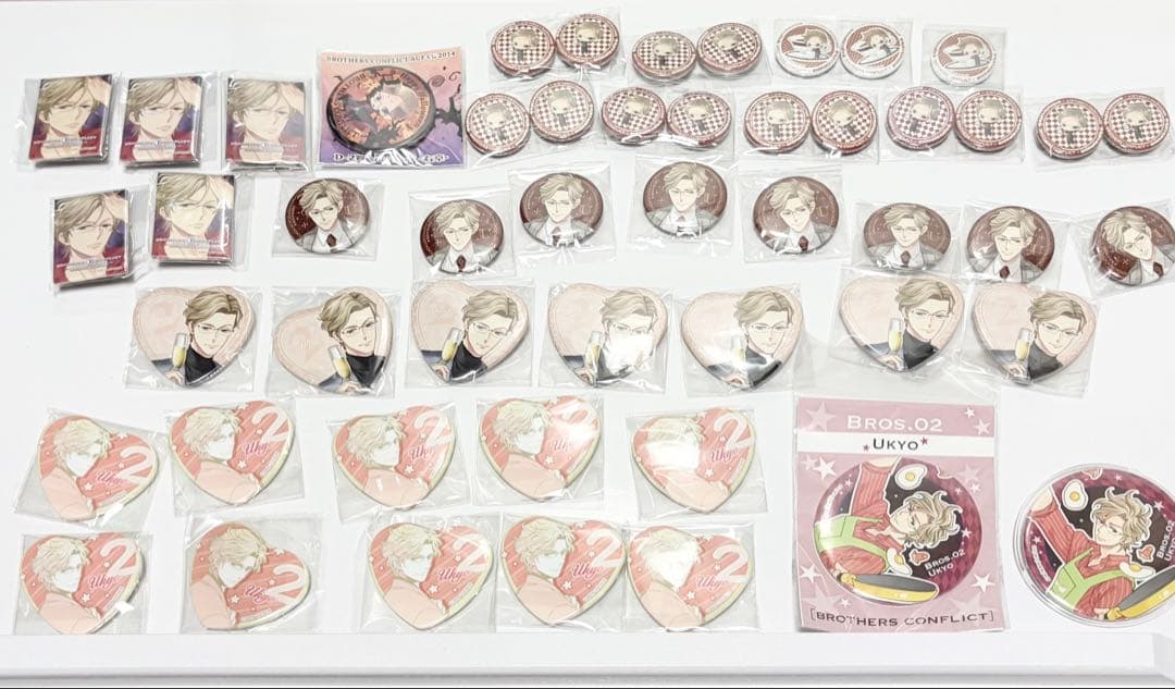BROTHERS CONFLICT ブラコン 缶バッジ 204個 まとめ売り