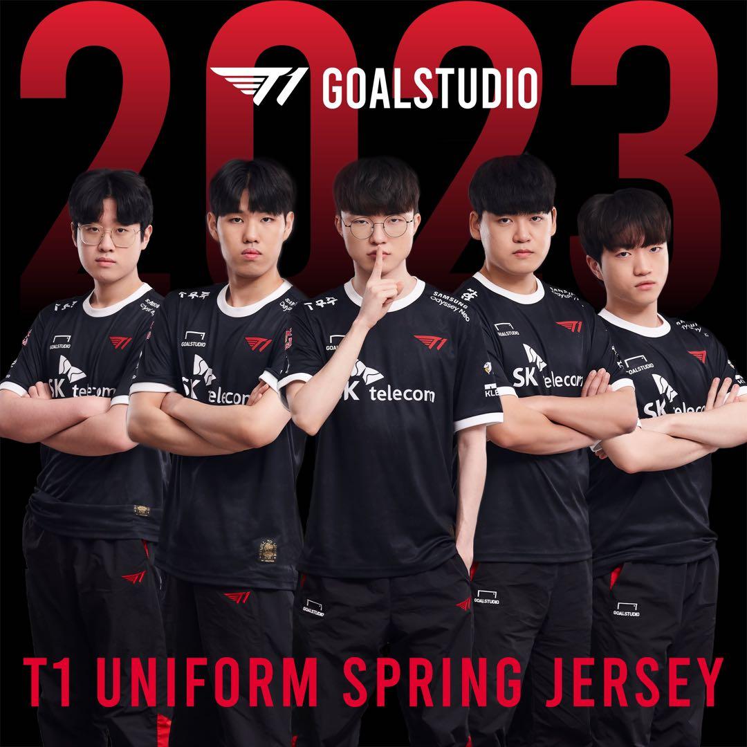 2023 LCK T1 Faker ユニフォーム
