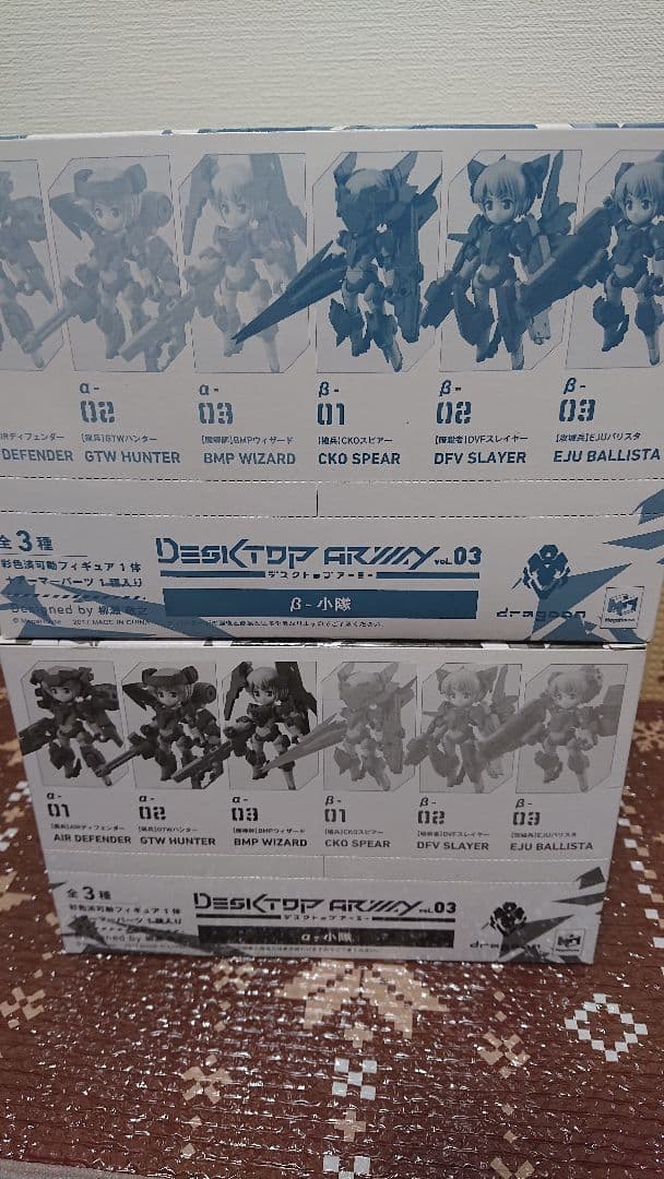 【新品】デスクトップアーミー Y-021d ミレニア シリーズ α小隊＋β小隊